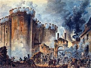 Houël Jean-Pierre 1789 Toma de la Bastilla